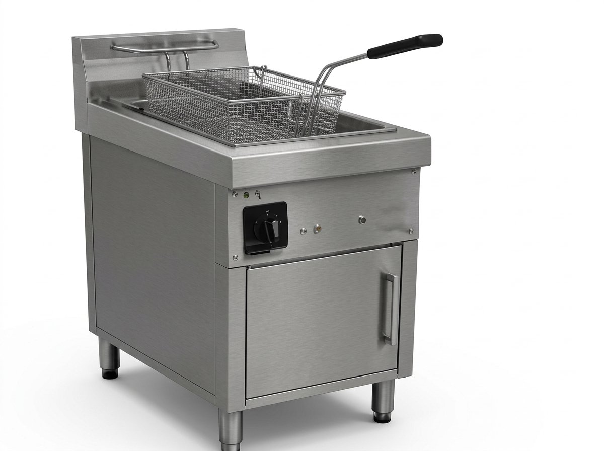 FREIDORA SEINCILLA CON GABINETE NIKINOX