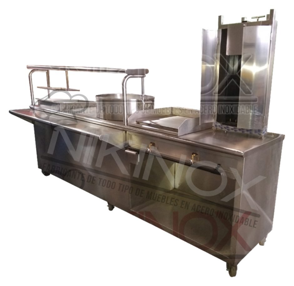 Horno de pastor con plancha, choricera, vaporera y…