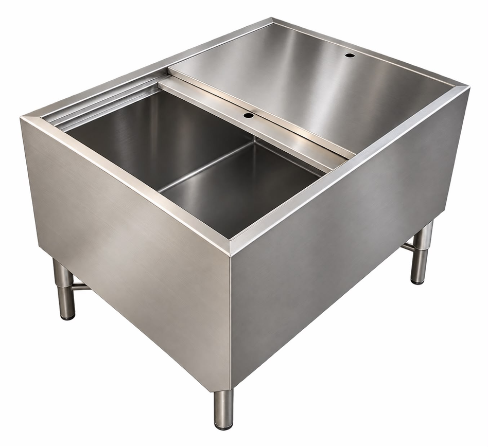 Hielera industrial de acero inoxidable NIKINOX